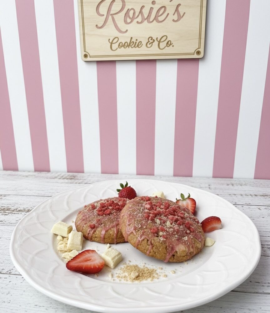 Strawberry Graham Cookie